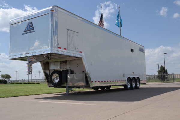 SAMSUNG CSC McMillin Racing - 28' Race Hauler Gooseneck (14746) Trophy Truck