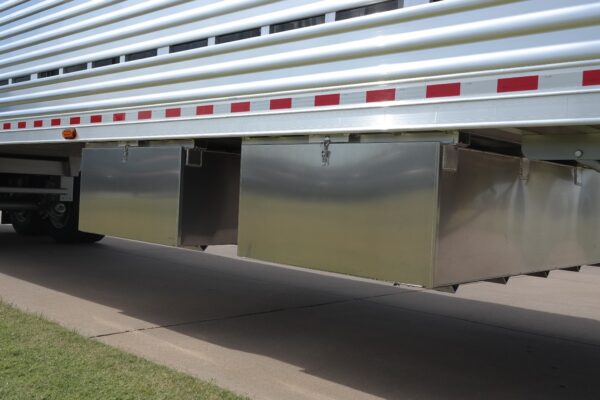 16174 (10) Straight Floor Semi Stock Trailer - Storage Box (Mounts Under the Floor)
