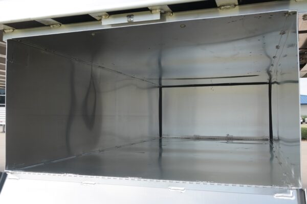 16174 (12) Straight Floor Semi Stock Trailer - Storage Box (Open - Interior Box) (Mounts Under the Floor)