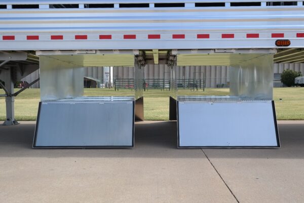 16174 (13) Straight Floor Semi Stock Trailer - Storage Box (Open) (Mounts Under the Floor)
