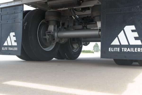16174 (25) Straight Floor Semi Stock Trailer - Standard Hendrickson Intraax 23K, Air Ride with Manual Dump Valve, 2S-1M ABS (Closed Tandem)
