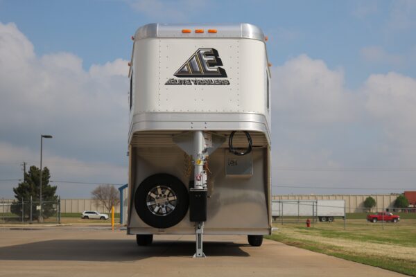 18039 (9) 2 Horse Gooseneck Straight Load 2+1