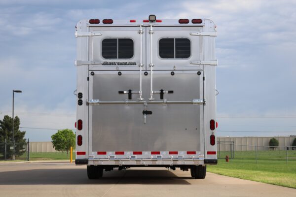 18133 (2) 4 Horse Gooseneck Head-to-Head