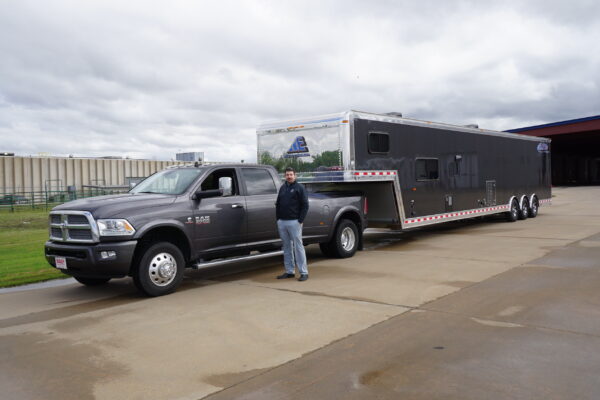DSC00657 JSG Racing - 38' Car Hauler LQ Gooseneck (17147)