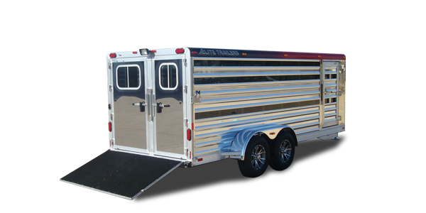 Low bumper pull trailer